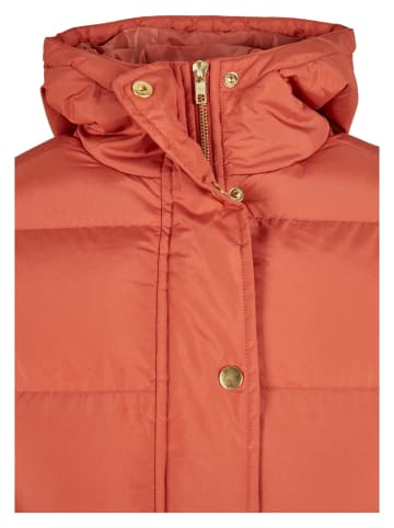 Urban Classics Urban Classics Damen Ladies Hooded Puffer Jacket in redearth