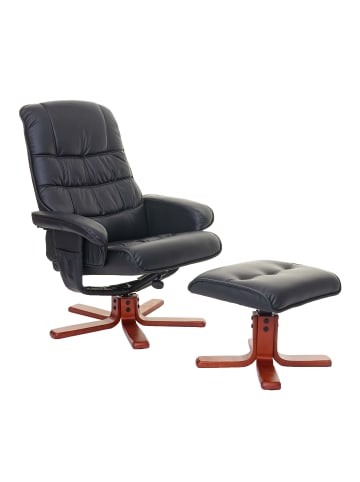 MCW Relaxsessel E30, Kunstleder schwarz