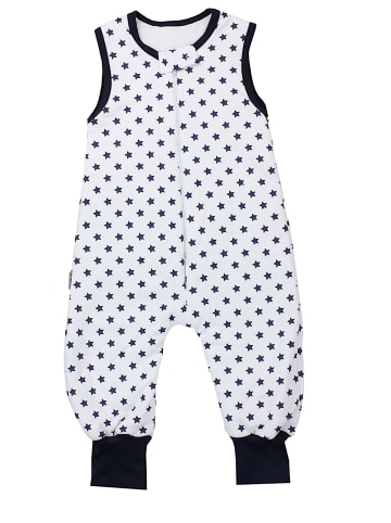 TupTam Baby Ganzjahresschlafsack mit Beinen 2,5 Tog in white denim