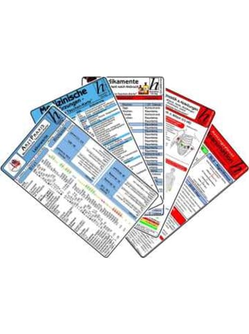 Verlag Hawelka Nonbook - Arztpraxis Karten-Set - Labor Normwerte, Medikamente, Medizinische Ab