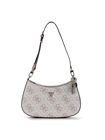 Guess Noelle Schultertasche 29 cm in dark taupe logo
