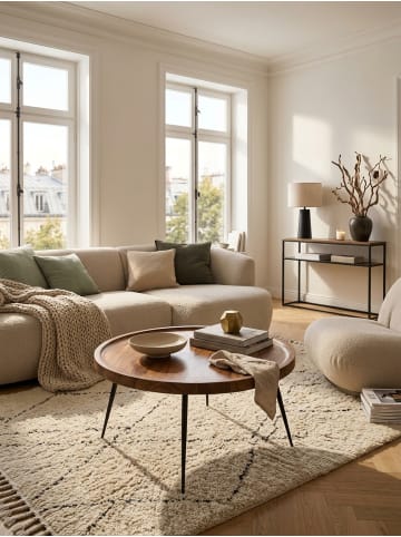 KADIMA DESIGN Couchtisch WL5.678 75x39x75 cm Massivholz / Metall