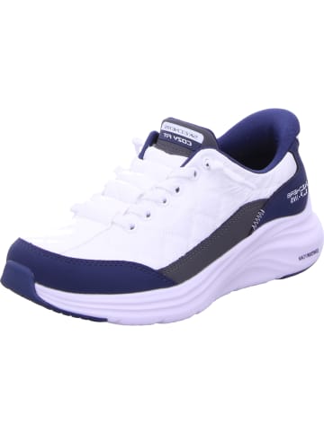Skechers Lowtop-Sneakers CONTOUR FOAM - COZY FIT in white/navy