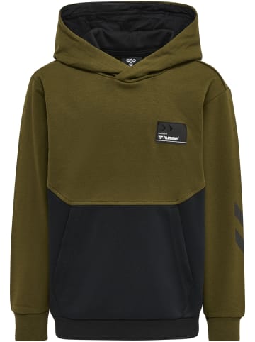 Hummel Hummel Hoodie Hmledward Multisport Jungen in DARK OLIVE