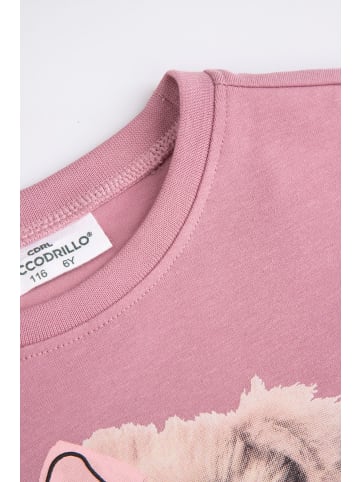 Coccodrillo Kleid in gedämpftes Rosa