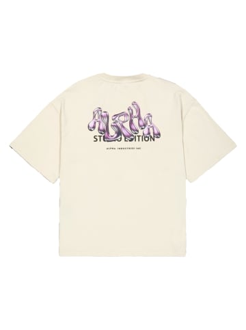 Alpha Industries Alpha Industries T-Shirts in vintage white