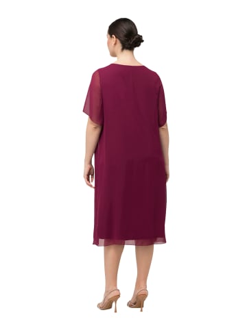 Ulla Popken Midikleid in aubergine