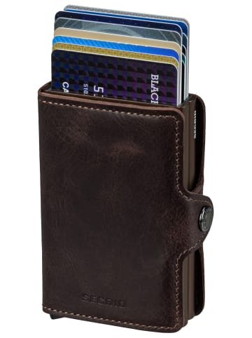 Secrid Geldbörse Twinwallet Vintage in Chocolate