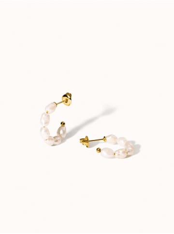 PURELEI Ohrringe Organic Pearl Gold