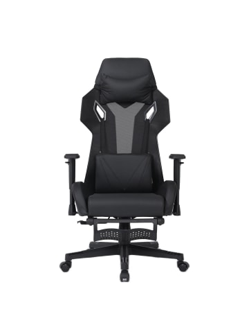 home24 Gamingchair Peixin in Anthrazit / Schwarz