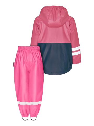 Playshoes Regen-Set 3-in-1 Halbhose in pink