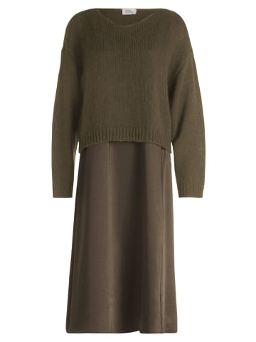 Vera Mont Casual-Kleid zweiteilig in Wild Khaki