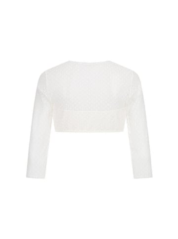 Nübler Dirndlbluse langarm Lisa in Creme