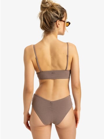 Roxy Klassische Bikinihose Lasca in Taupe