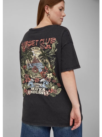 QS T-Shirt in 99D0_schwarz