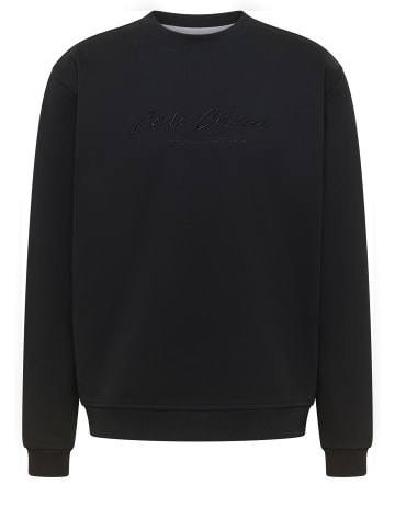 Carlo Colucci Strickpullover Fridel in Schwarz