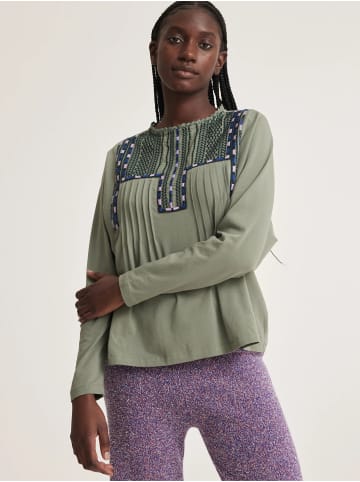 Odd Molly Top Domna in HUNTER GREEN