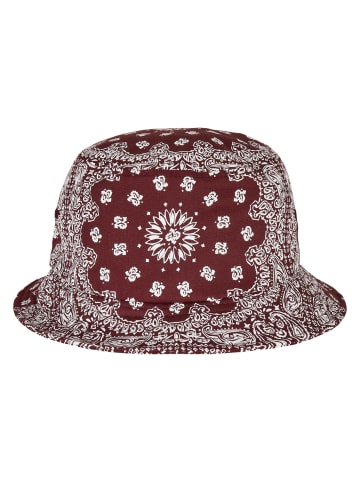  Flexfit Fischerhüte in cherry/white