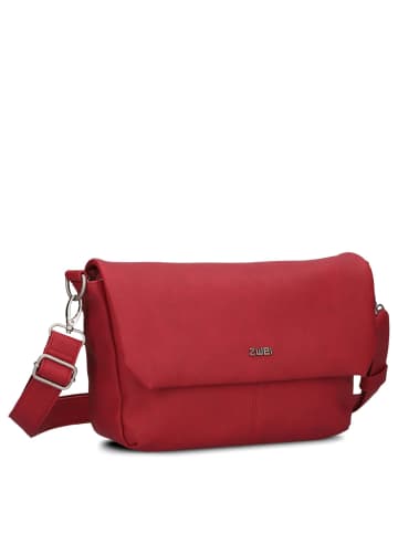 Zwei Mademoiselle M60 - Umhängetasche 33 cm (cord-mocca) in lipstick