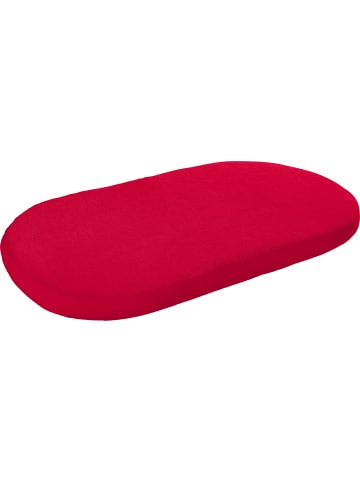 Erwin Müller Frottee Baby-Spannbettlaken Erding in rot