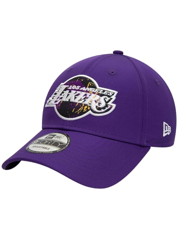 NEW ERA New Era 9FORTY Los Angeles Lakers NBA Print Infill Cap in Violett