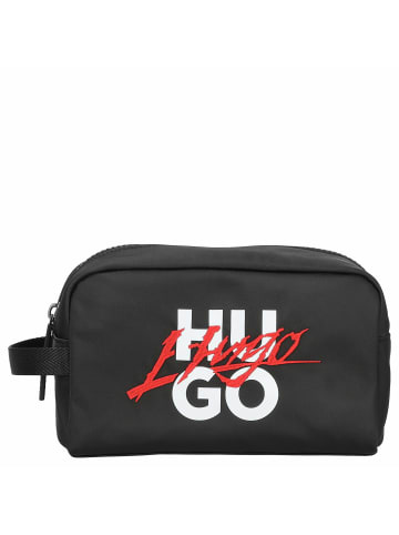 HUGO Handwritten 2.0 - Kulturbeutel 24 cm (black) in schwarz