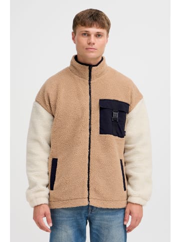 INDICODE Fellimitatjacke IDTrautmar 55720MM modische Fellimitatjacke in Beige