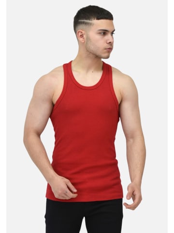 Megaman Tank Top Basic in Rot