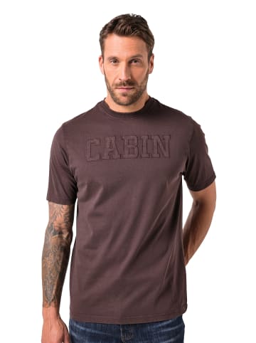 JP1880 Kurzarm T-Shirt in mokka