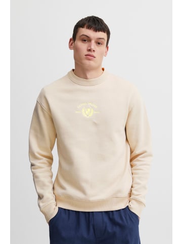 CASUAL FRIDAY Sweatshirt CFSage relaxed sweat w. embroidery in Beige