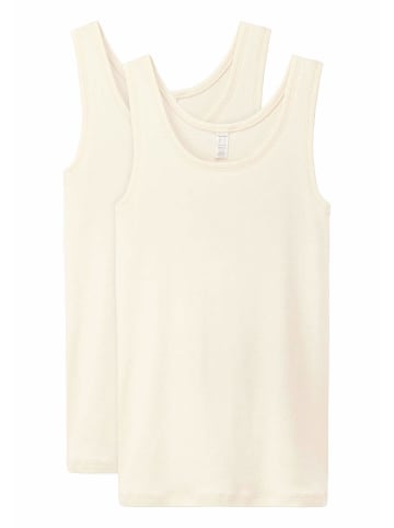 Hessnatur Fitted 2er Pack in natur