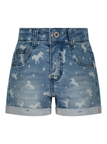 Salt and Pepper  Jeans Shorts Horses in light blue