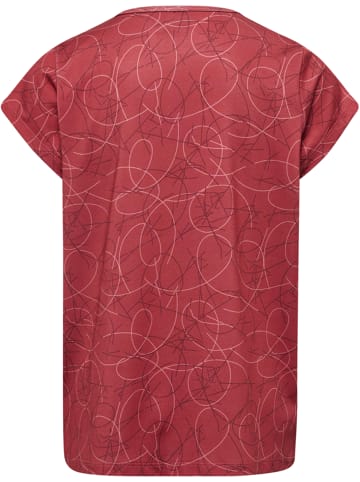 Hummel T-Shirt Hmlnanna Mädchen in EARTH RED