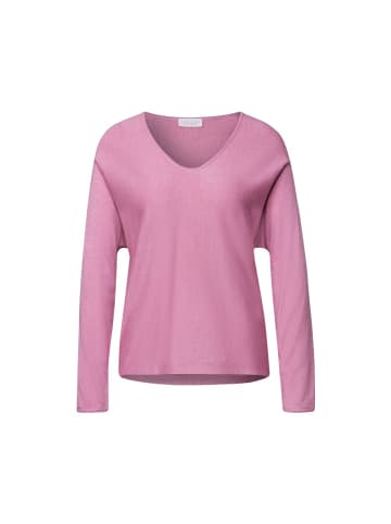 Street One Pullover in intense rose mel.