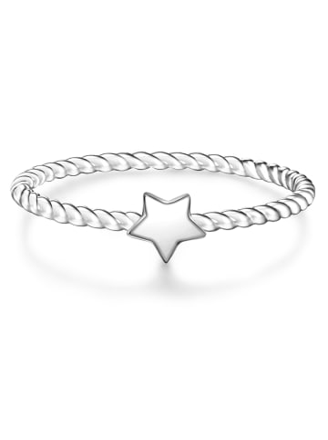 Glanzstücke München Ring Stern Sterling Silber in silber