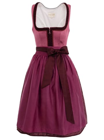 Krüger Dirndl Midi Dirndl 114166 in pink