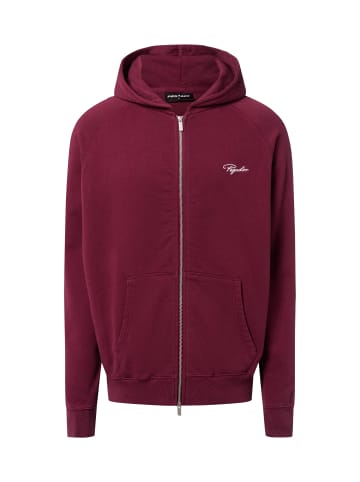 PEGADOR Sweatjacke in bordeaux - 0001