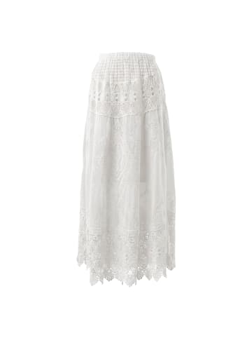 ISHA Women Skirt in White