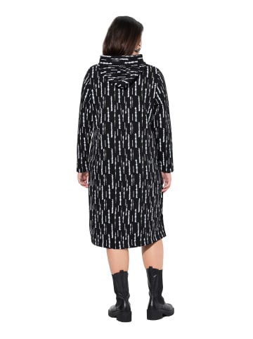 Ulla Popken Sweatjacke in schwarz