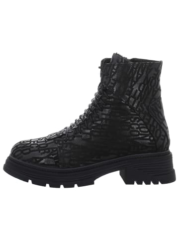 Stiefelette in schwarz