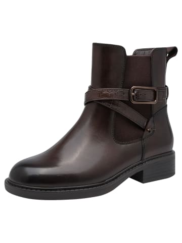 Tamaris WIDE FIT Chelsea Boot in MOCCA