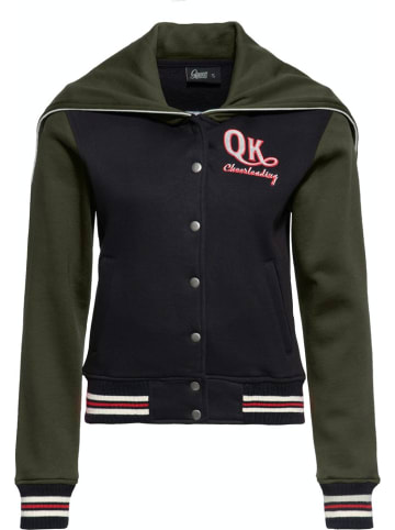 Queen Kerosin Sweatjacke in Grün