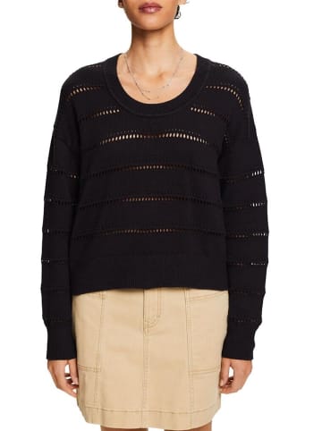 ESPRIT Pullover in Black