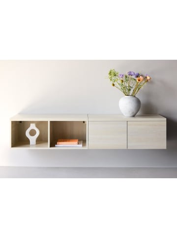 ebuy24 TV Nomi Whitewash 180 x 45 cm