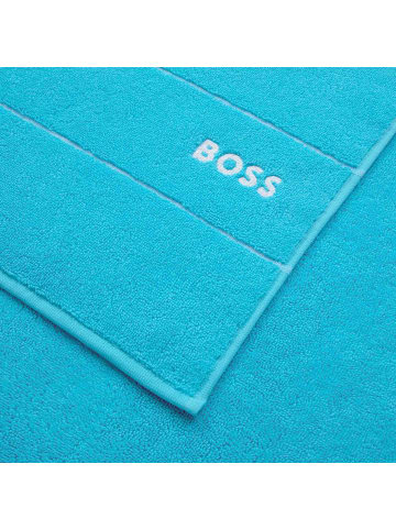 BOSS Duschtuch in Blau (River Blue)