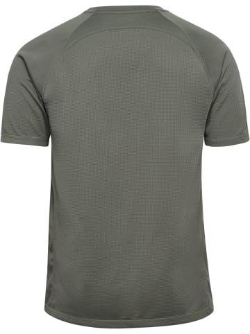 Hummel T-Shirt Raglanärmel Hmlmomentum Herren in CASTOR GRAY