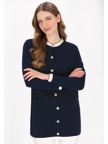 DreiMaster Maritim Women Cardigan in navy