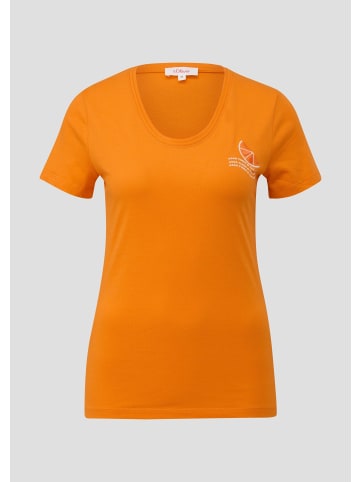 s.Oliver T-Shirt in 23D0_orange
