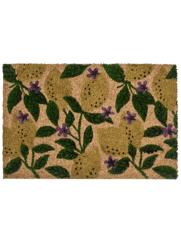 Beliani Fußmatte TAZLINA in Bunt - (W) 40 x (L) 60 cm