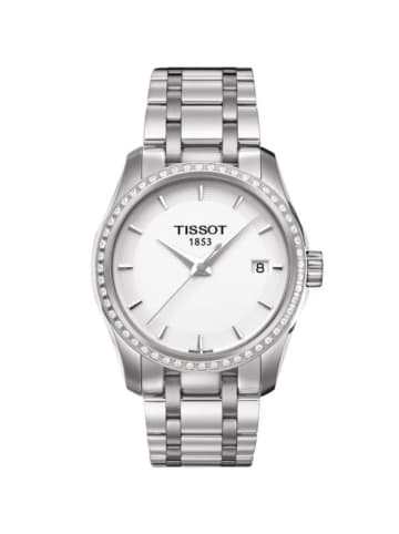 Tissot Couturier T-Trend Uhr silber Diamanten T035.210.61.011.00